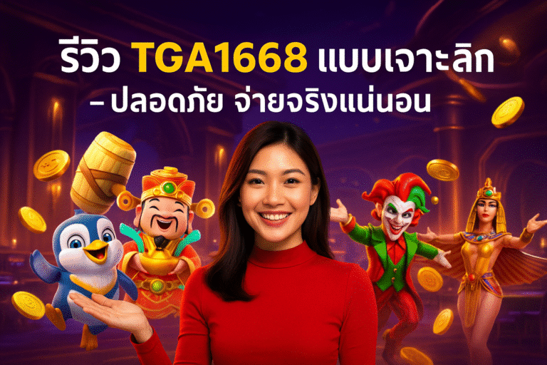 รีวิว TGA1668 แบบเจาะลึก ปลอดภัย จ่ายจริงแน่นอน