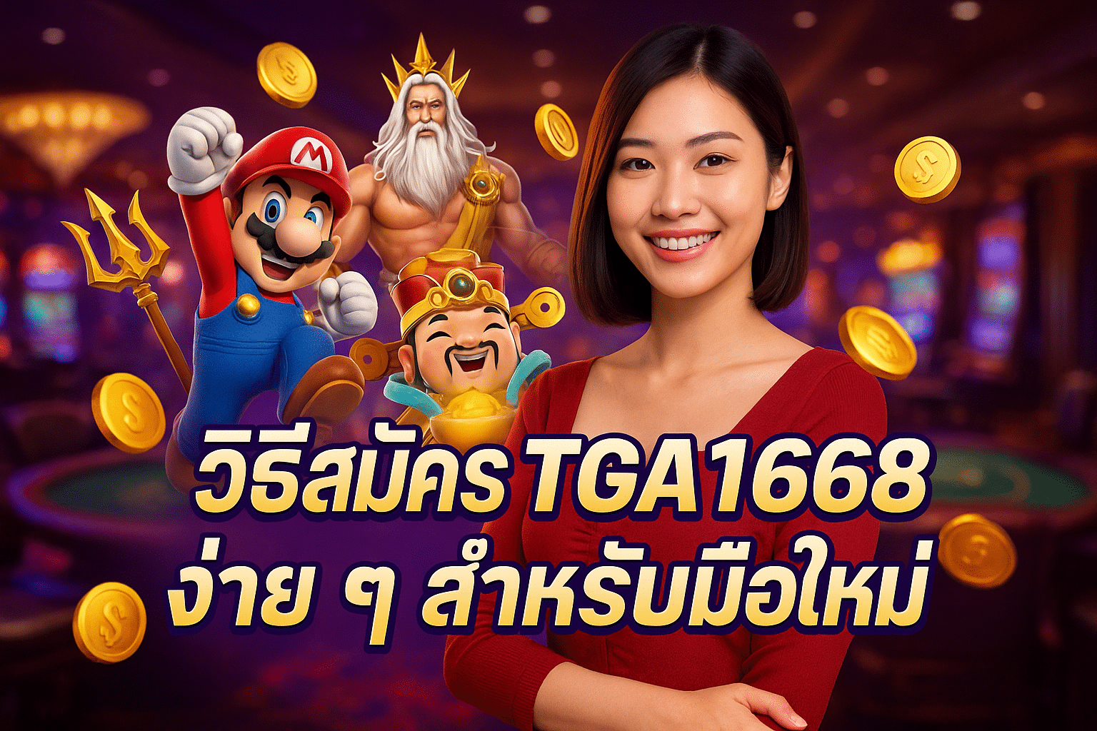 วิธีสมัคร TGA1668 ง่าย ๆ สำหรับมือใหม่