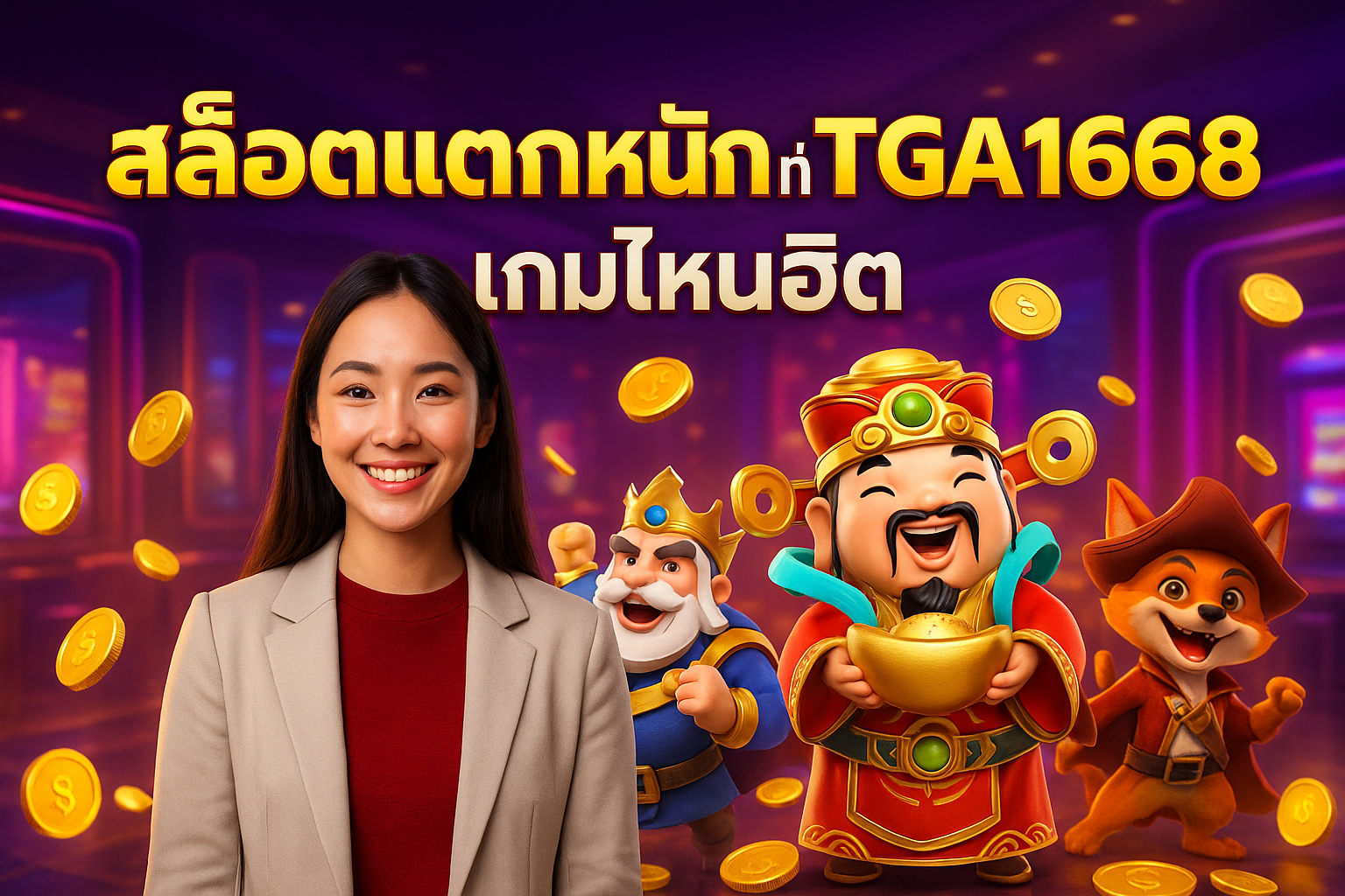 สล็อตแตกหนักที่ TGA1668 เกมไหนฮิต